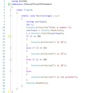 C# IF ELSE IF Statement Video Tutorial and Source code - Free Tutorial 2024
