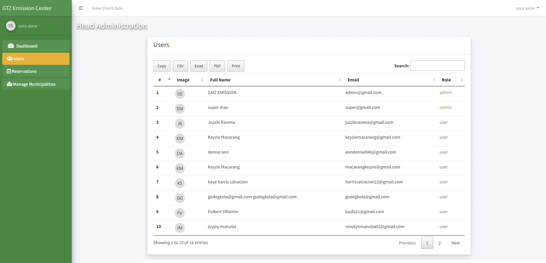 Online Booking System using PHP - Users