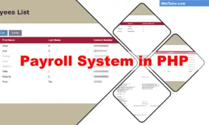 Payroll System in PHP