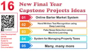 16 New Final Year Capstone Projects Ideas