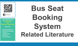 Bus Seat Booking System Related Literature
