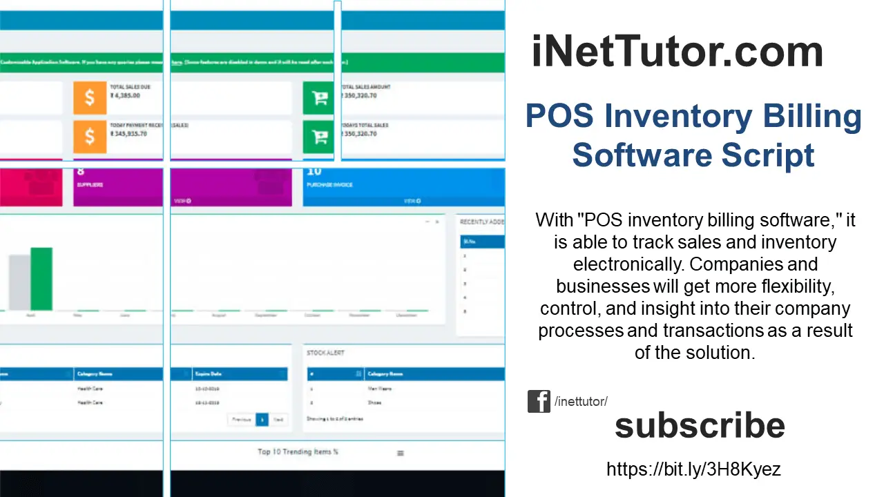 POS Inventory Billing Software Script