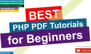 Best PHP PDF Tutorials for Beginners