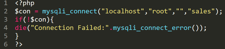 Calculate Sum of Column in PHP and MySQL - connect to database