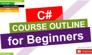 Course Outline in C#