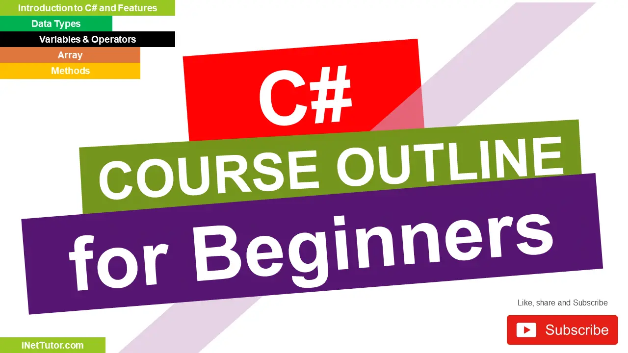 Course Outline in C#