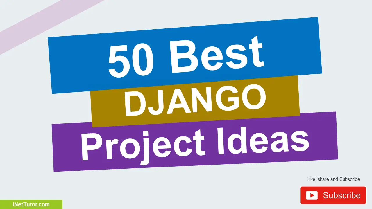 50 Best Django Project Ideas