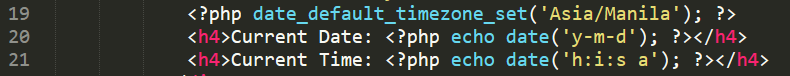 How to Display Date and Time in PHP - php script