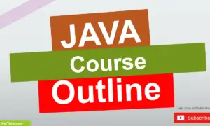 Java Course Outline