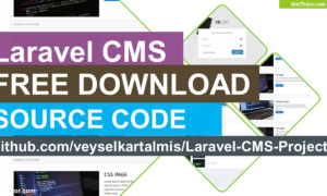 Laravel CMS Free Download Source code
