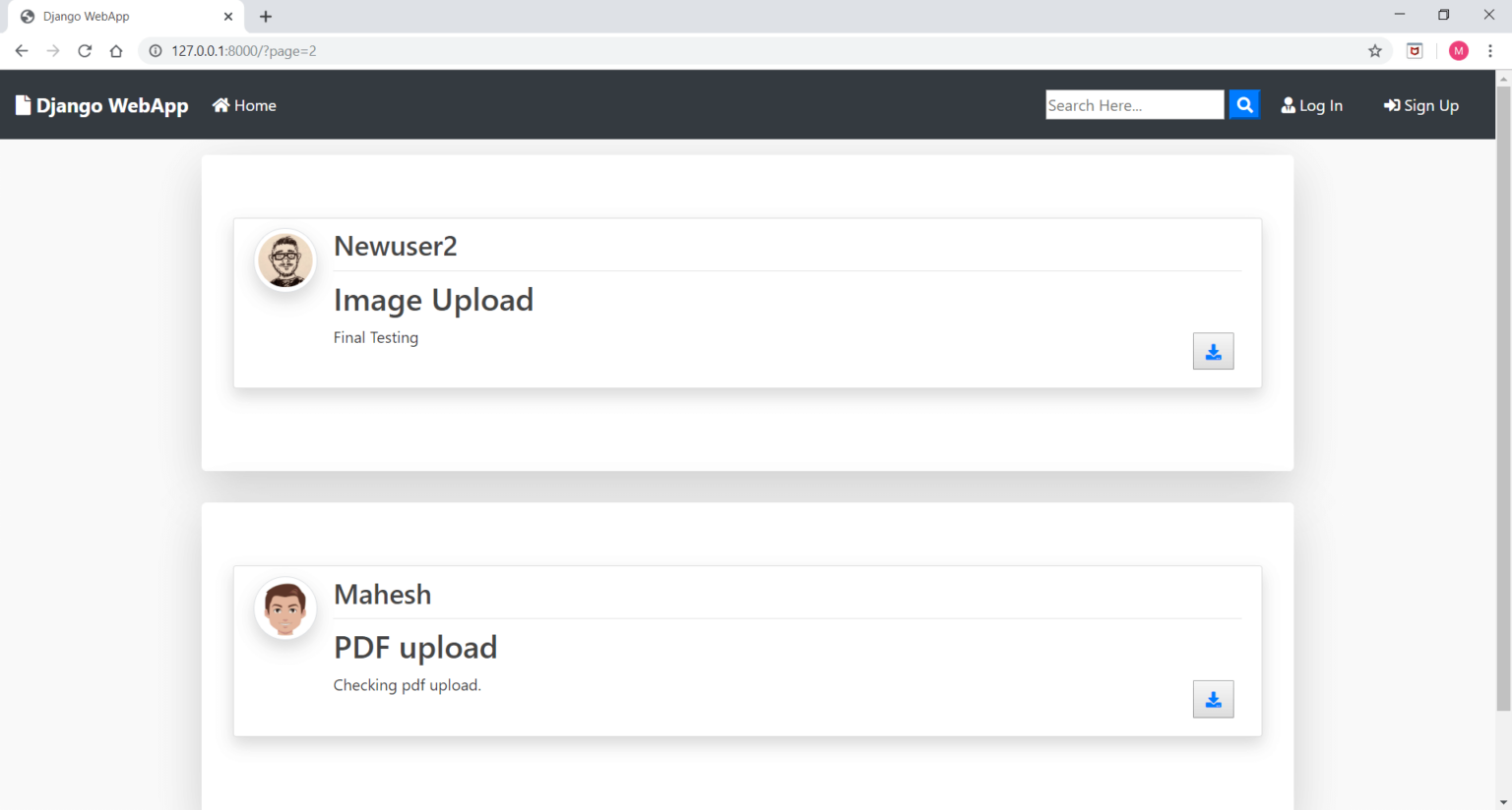File Uploader System in Python Free Source code