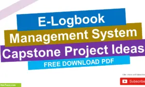 E-Logbook Management System