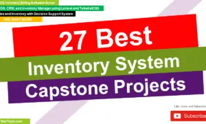 27 Inventory System Capstone Project Ideas