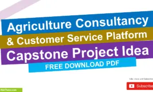 Agriculture Consultancy and Customer Service Platform