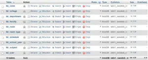 FREE Class Scheduling Database Project