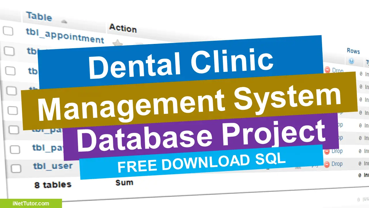 FREE Dental Clinic System Database Project