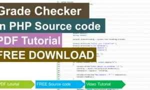 Grade Checker Source code in PHP