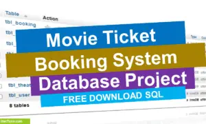 Movie Ticket Booking Database Design