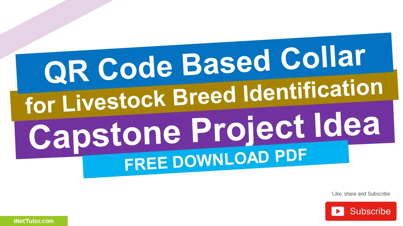 QR Code Based Collar for Livestock Breed Identification [PDF]