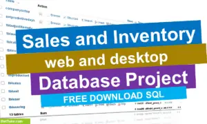 Sales and Inventory Database Project