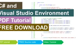 C# and Visual Studio Environment