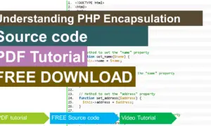 Understanding PHP Encapsulation