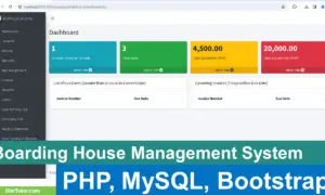 Boarding House Management System Complete Project