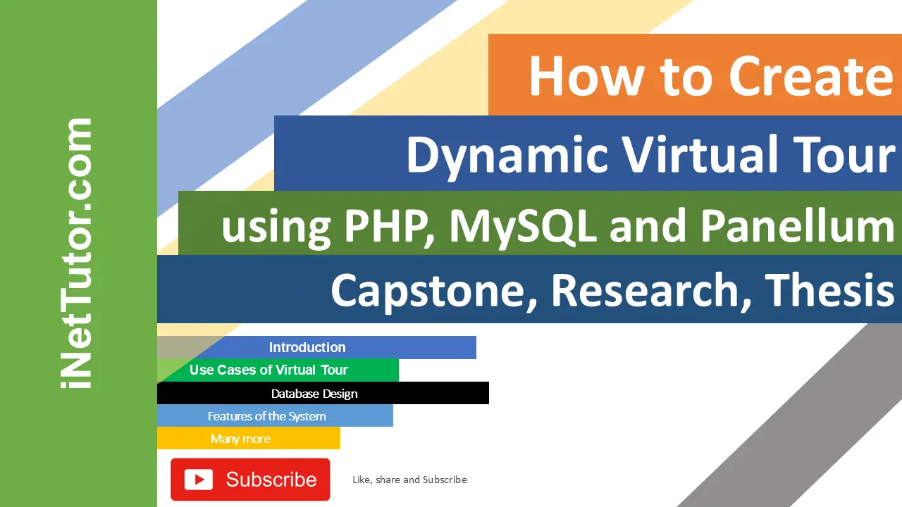 Dynamic Virtual Tour using PHP, MySQL and Panellum - iNetTutor.com