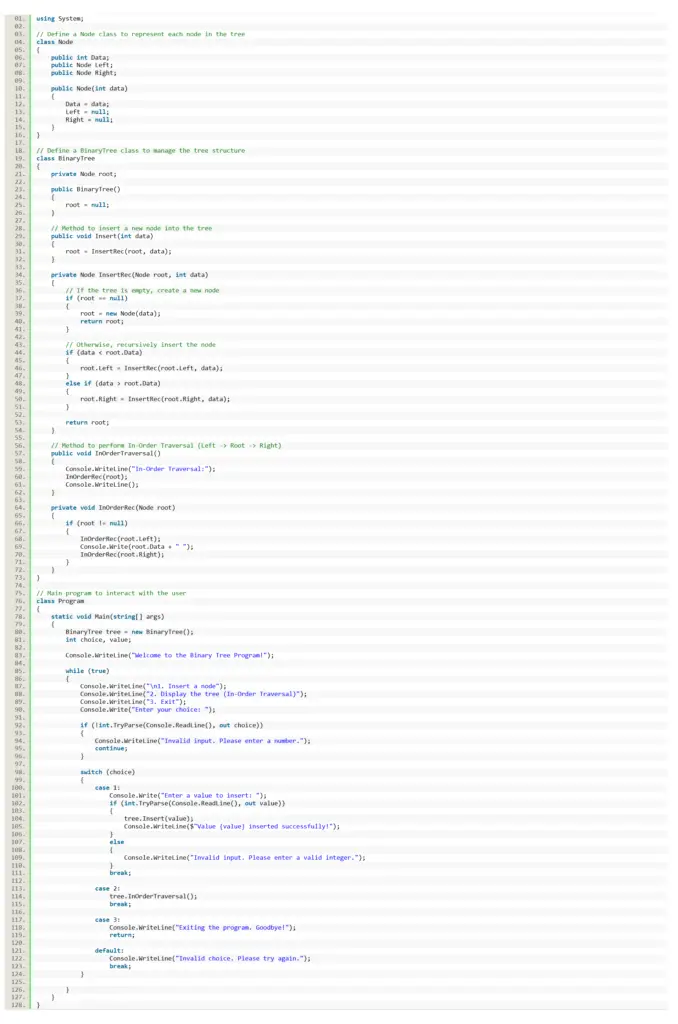 Trees in C# - iNetTutor.com