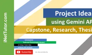 Project Ideas using Gemini API