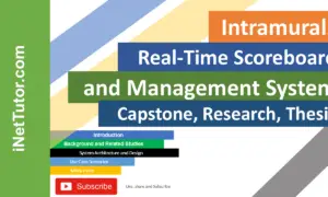 Intramurals Real-Time Scoreboard and Management System