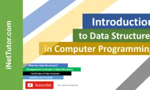 Introduction to Data Structures in Computer Programming