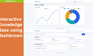 Interactive Knowledge Base using Hashbrown