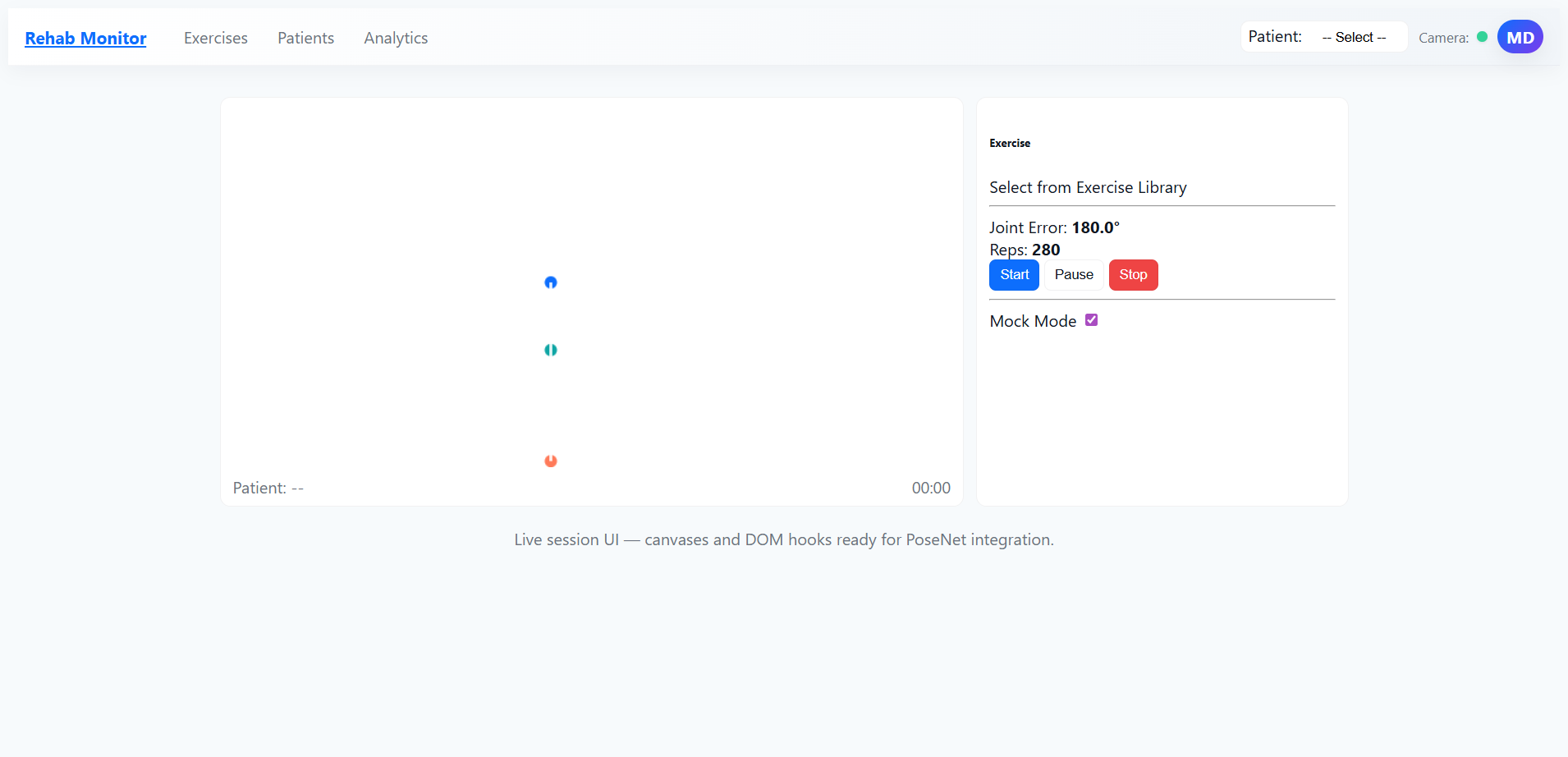 Rehabilitation-Monitoring-using-PoseNet