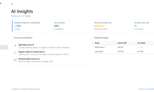 Logistics and Delivery Optimization-ai-insights