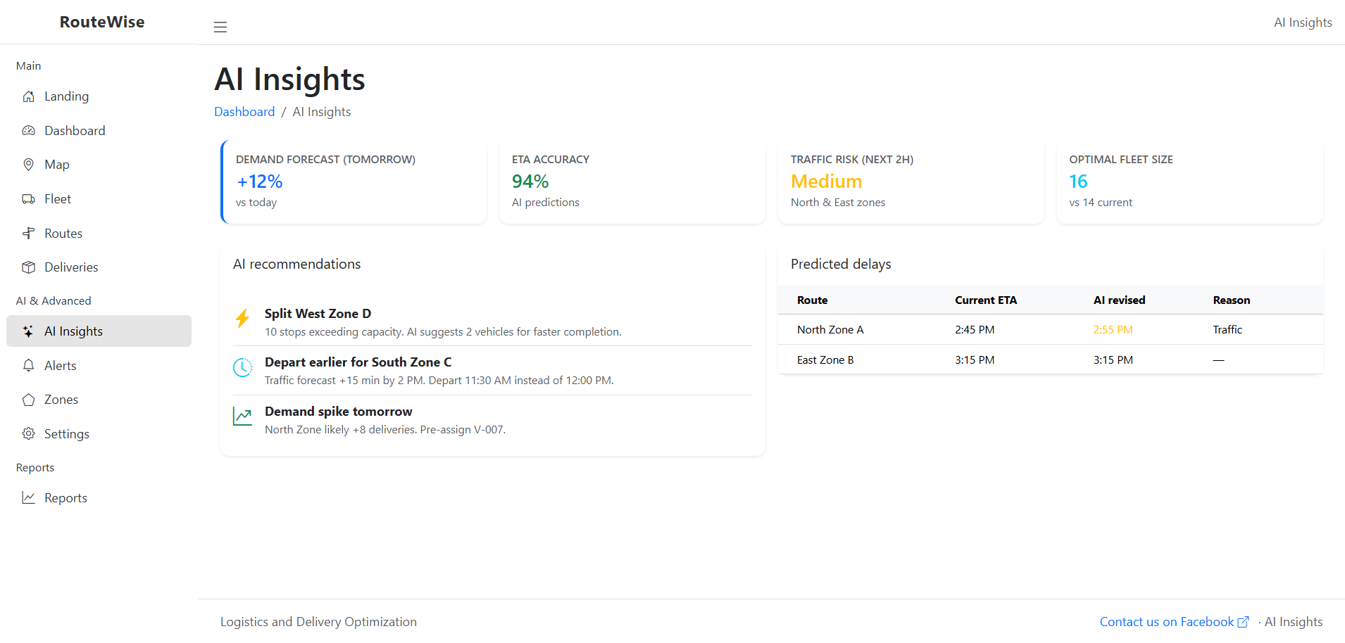 Logistics and Delivery Optimization-ai-insights
