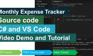 Monthly Expense Tracker in CSharp