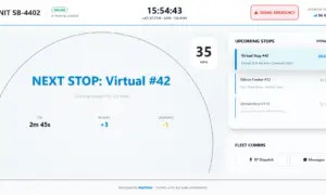 Virtual Bus Stops for Dynamic Public Transport Routing-driver-console