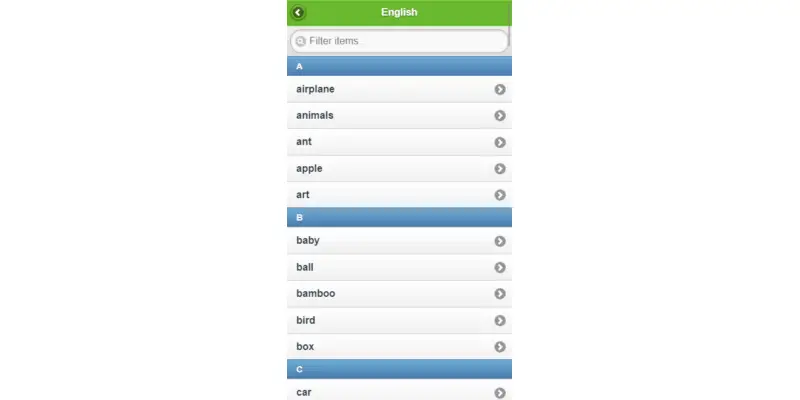 Android Based Translator App Jquery Mobile and Apache Cordova Free Download Source code