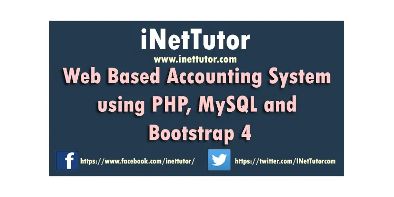 Web Based Accounting System in PHP and MySQL Capstone Documentation