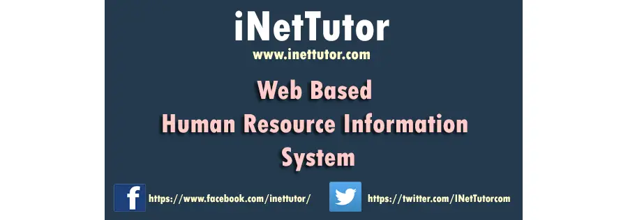Web Based Human Resource Information System Capstone Documentation