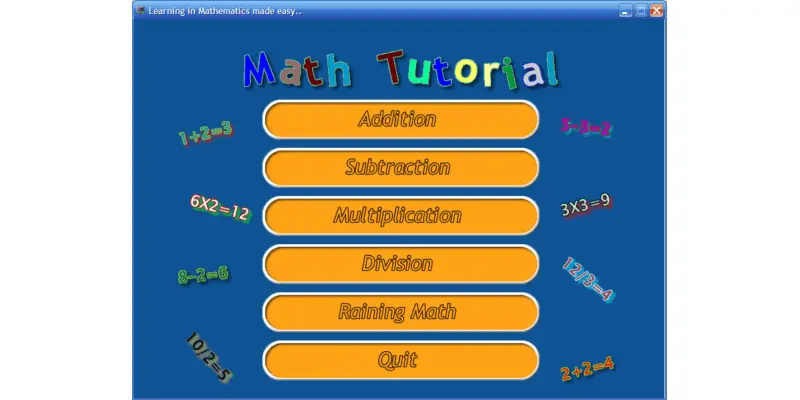 Interactive Math Game in Visual Basic