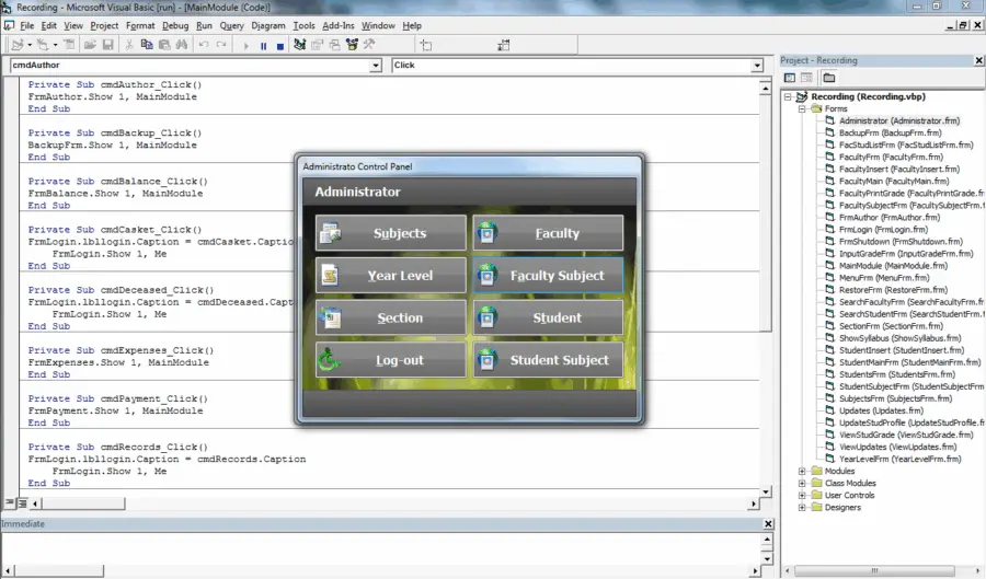 Lan Based Classroom Management System Free Download Complete Source code