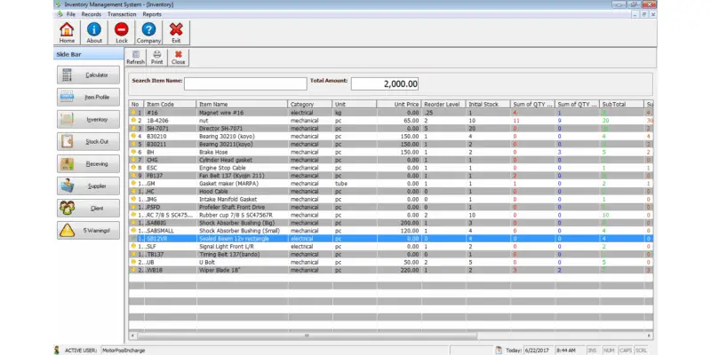 Equipment Monitoring and Inventory System Documentation PDF