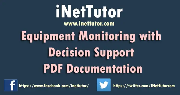 Equipment Monitoring with Decision Support PDF Documentation
