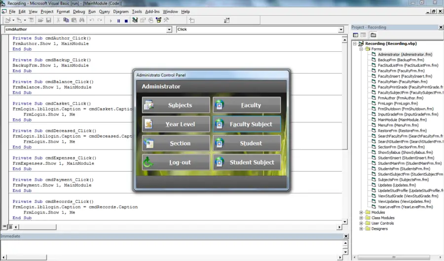 Lan Based Classroom Management System Free Download Complete Source code