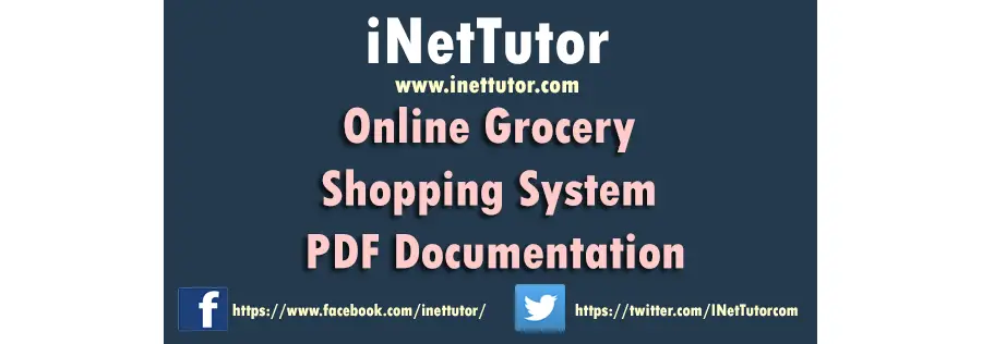 Online Grocery Shopping System PDF Documentation