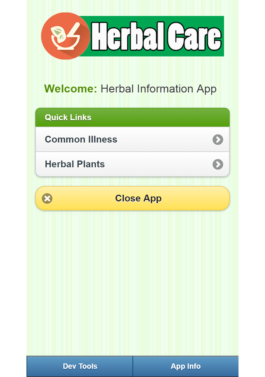Android Based Common Ailment Remedy App Capstone Documentation