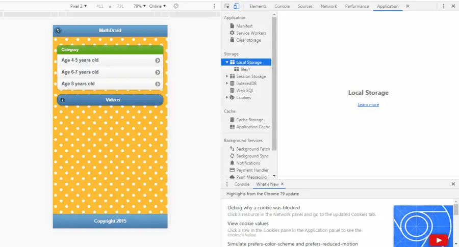 Math Learning Application in Android Free Source code