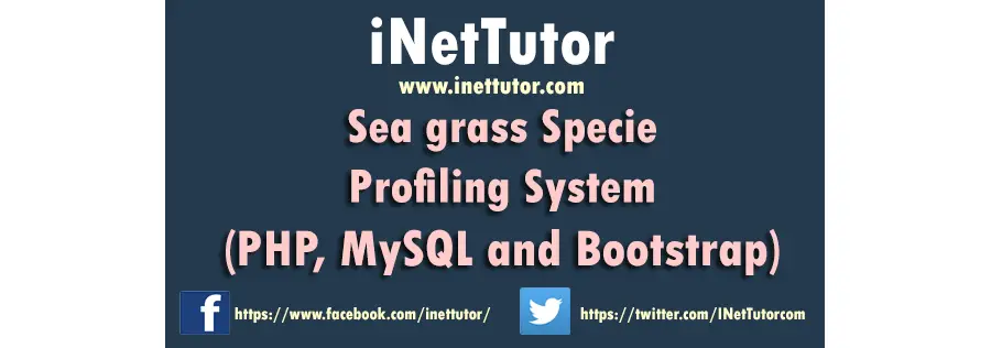 Seagrass Specie Profiling System Capstone Documentation